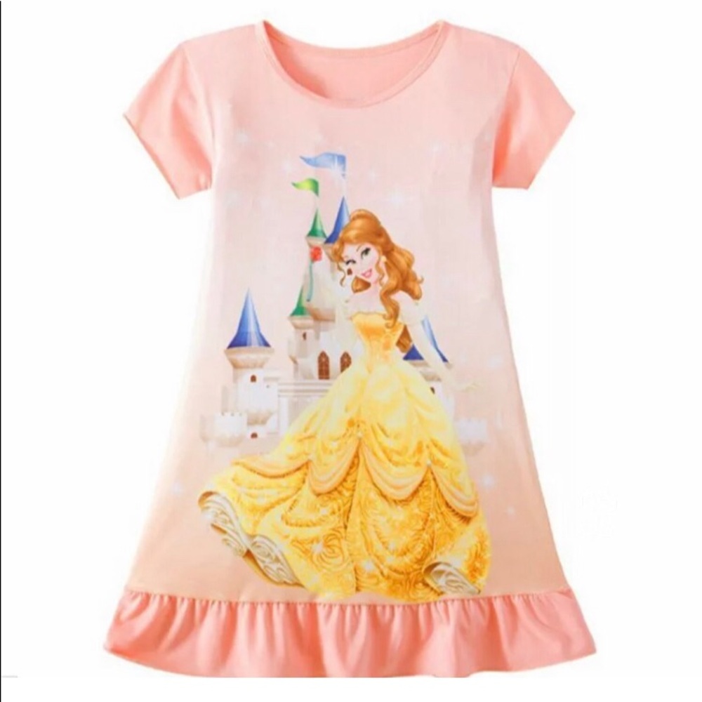 Princess Belle beauty the beast Cute Nightgown